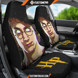 Harry Potter Car Seat Covers | Creepy Potter Face Seat Covers R011604 DECORINCAR 3