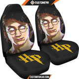 Harry Potter Car Seat Covers | Creepy Potter Face Seat Covers R011604 DECORINCAR 4
