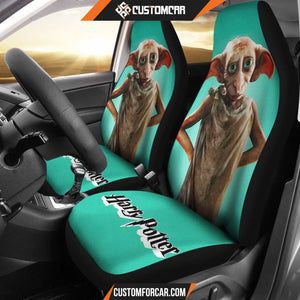 Harry Potter Car Seat Covers | Cute Dobby Green Seat Covers R011605 DECORINCAR 1