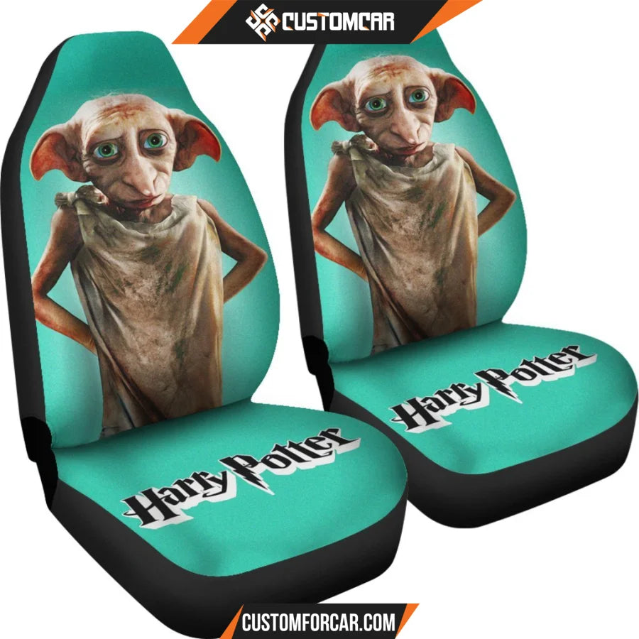 Harry Potter Car Seat Covers | Cute Dobby Green Seat Covers R011605 DECORINCAR 4