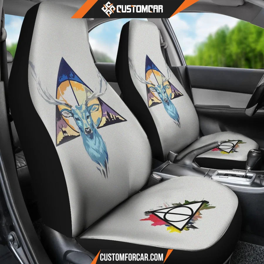 Harry Potter Car Seat Covers - Deer Snape Custom Design Seat