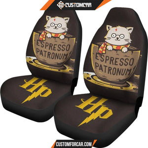 Harry Potter Car Seat Covers | E'spresso Patronum Potter Cat Seat Covers R011606 DECORINCAR 4