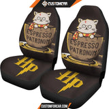 Harry Potter Car Seat Covers | E'spresso Patronum Potter Cat Seat Covers R011606 DECORINCAR 2