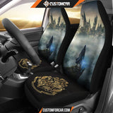 Harry Potter Car Seat Covers - Harry Potter Game And Logo 