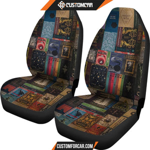 Harry Potter Car Seat Covers | Hogwarts Posters Seat Covers R011612 DECORINCAR 4