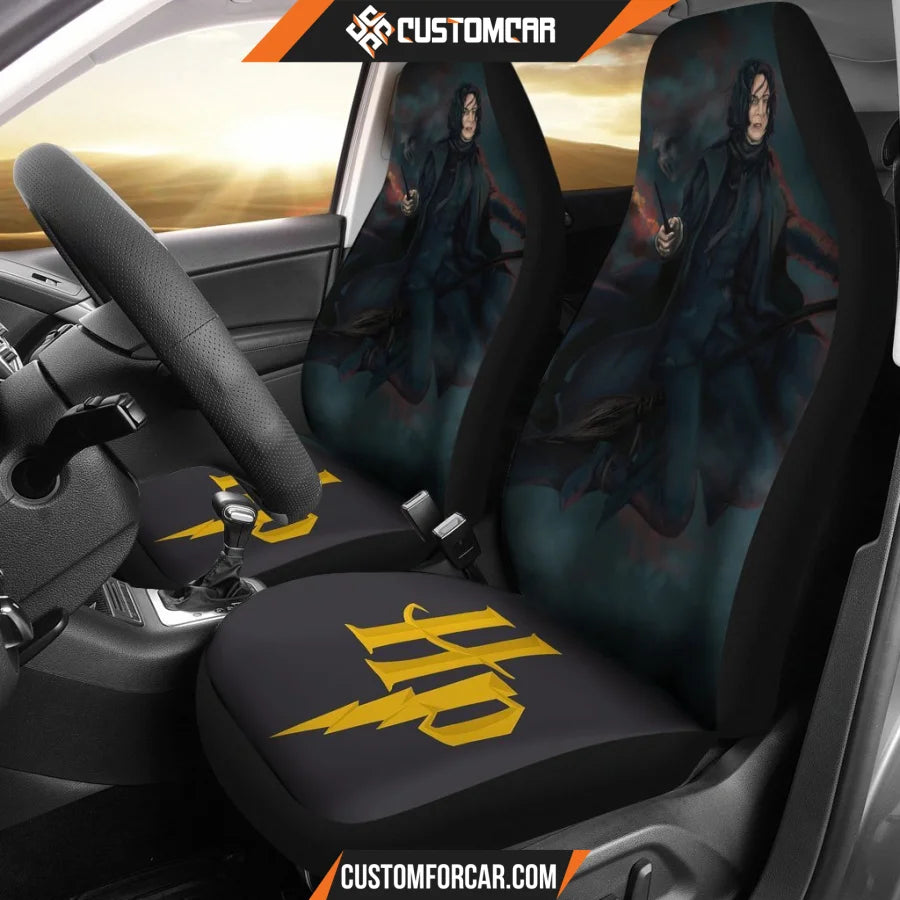 Harry Potter Car Seat Covers | Professor Severus Snape Flying Seat Covers R011615 DECORINCAR 1