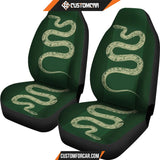 Harry Potter Car Seat Covers | Slytherin Big Snake Green Seat Covers R011616 DECORINCAR 2
