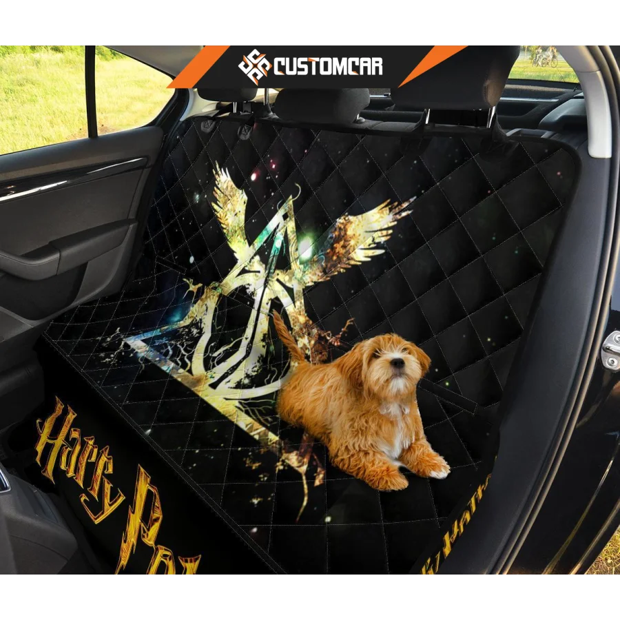 Harry Potter emblem pet seat Cover Decor In car 2021 