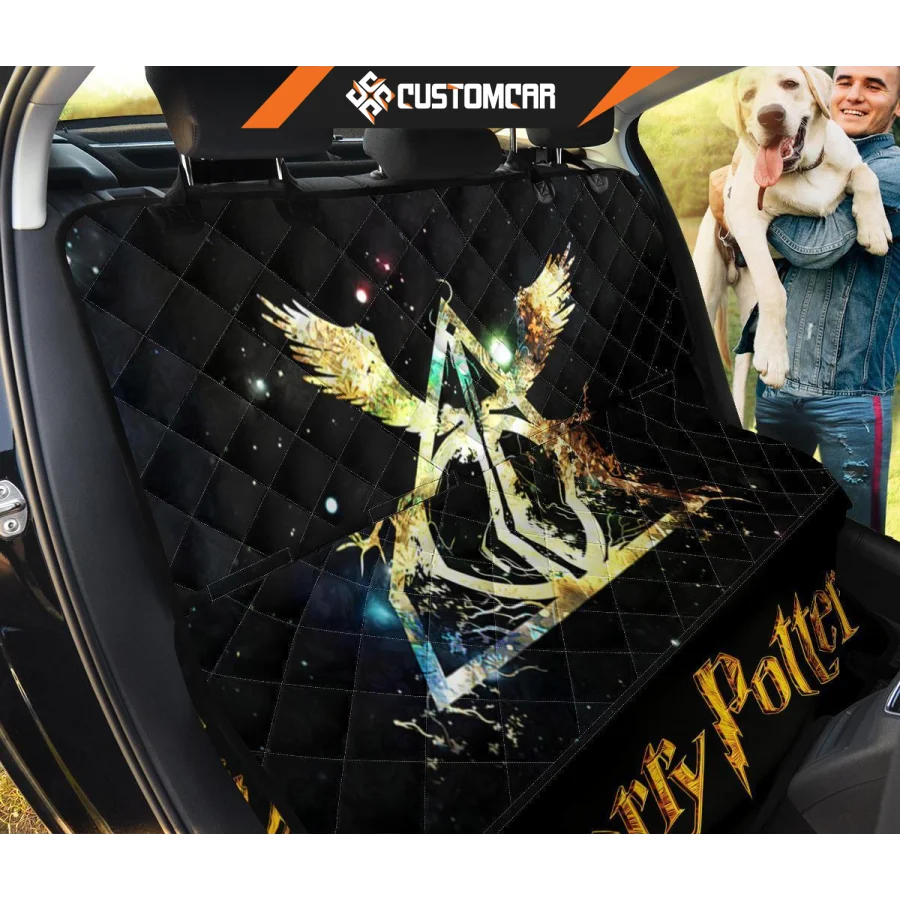 Harry Potter emblem pet seat Cover Decor In car 2021 