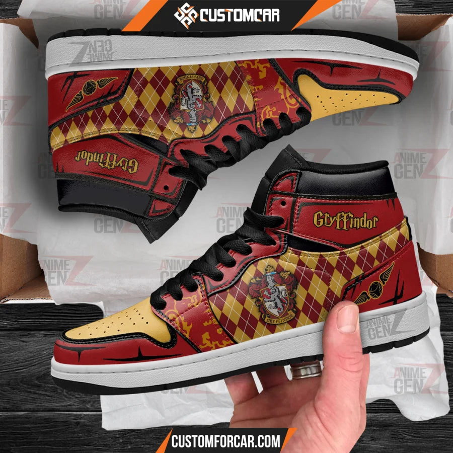 Harry Potter Gryffindor JD Sneakers Custom Anime Shoes