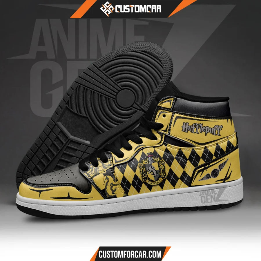 Harry Potter Hufflepuff JD Sneakers Custom Anime Shoes