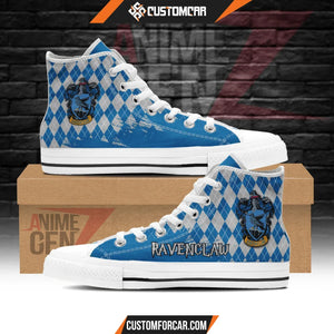 Harry Potter Ravenclaw High Top Shoes Custom Anime Shoes