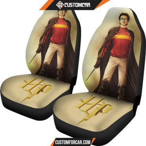Harry Potter Seat Covers | Harry Vs Voldemort Ready For Battle Seat Covers R021911 DECORINCAR 4