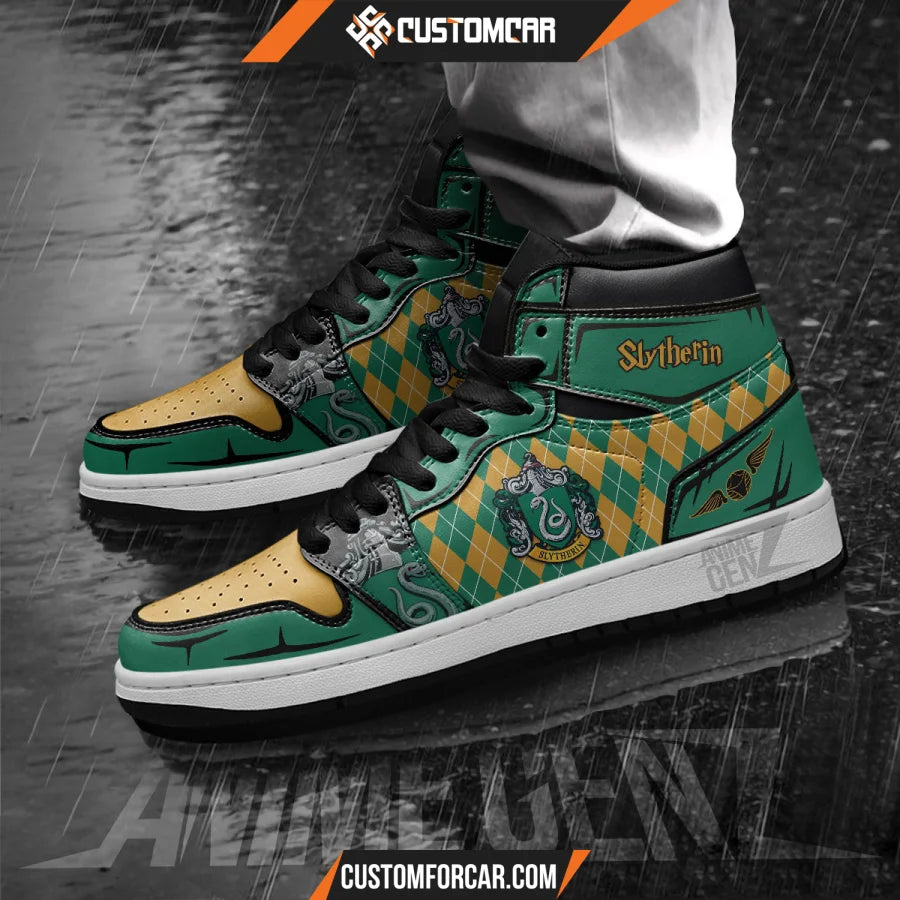 Harry Potter Slytherin JD Sneakers Custom Anime Shoes
