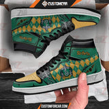 Harry Potter Slytherin JD Sneakers Custom Anime Shoes