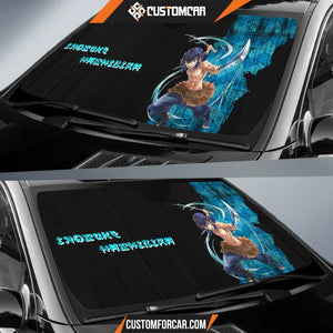 Hashibira Inosuke Demon Slayer Car Sun Shade Anime Car