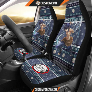 Hashibira Inosuke Demon Slayer Christmas Car Seat Covers