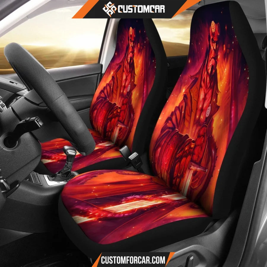 Hellboy Red Movie Car Seat Covers - Car Seat Covers - 