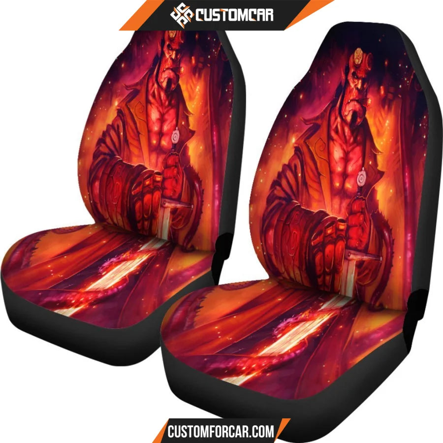 Hellboy Red Movie Car Seat Covers - Car Seat Covers - 