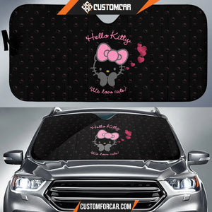 Hello Kitty Car Sun Shade Cartoon Car Accessories Custom For