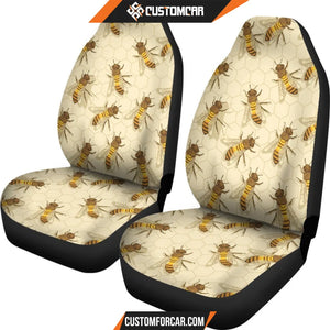 Honey Bee Animal Car Seat Covers 2 - Car Seat Covers - Honey