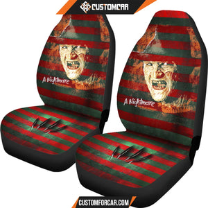 Horror Movie Car Seat Covers | Kruger Freddy Shouting
