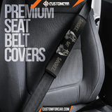 Horror Movie Seat Belt Covers Bat Banshee Animal With Deer 