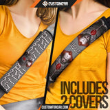 Horror Movie Seat Belt Covers IT Pennywise Black White Hello