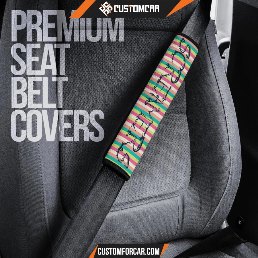 Horror Movie Seat Belt Covers Screamers Ghostface Cutting 