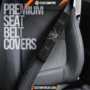 Horror Movie Seat Belt Covers Slender Man Mind Black And 