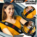 Horror Movie Seat Belt Covers The Grudge Female Face Black 