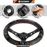 Horror Movie Steering Wheel Cover Bat Banshee Animal With 