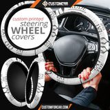 Horror Movie Steering Wheel Cover Eat The Rude Deer Animal 