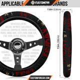 Horror Movie Steering Wheel Cover Friday The 13th Jason 