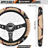 Horror Movie Steering Wheel Cover Hanibal Eat The Rude Black