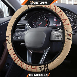 Horror Movie Steering Wheel Cover Hanibal Eat The Rude Black