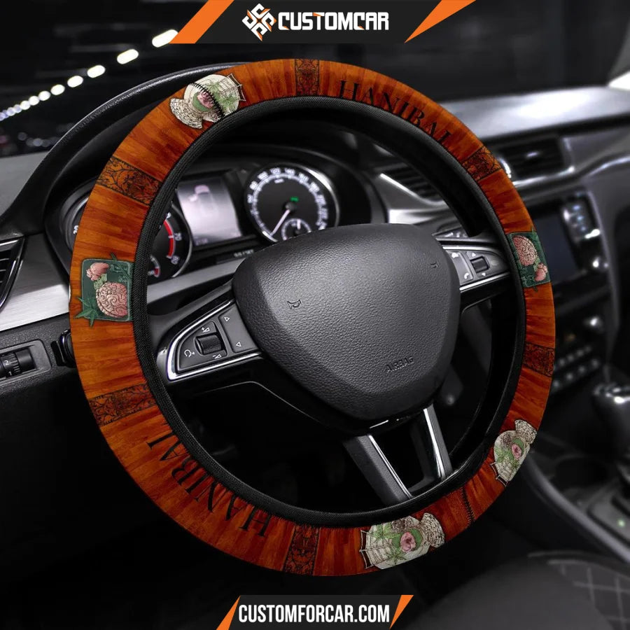 Horror Movie Steering Wheel Cover Hannibal Food Human Organs