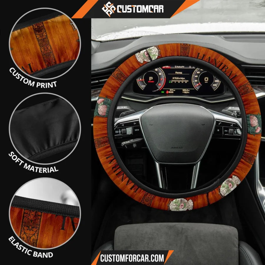 Horror Movie Steering Wheel Cover Hannibal Food Human Organs