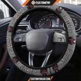 Horror Movie Steering Wheel Cover IT Pennywise Black White 