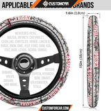 Horror Movie Steering Wheel Cover Jason Voorhees Resting 