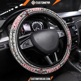 Horror Movie Steering Wheel Cover Jason Voorhees Resting 