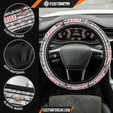 Horror Movie Steering Wheel Cover Jason Voorhees Resting 