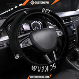 Horror Movie Steering Wheel Cover Scream Out Screaming Ghost