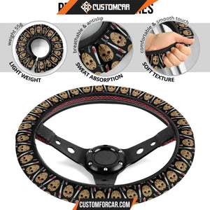 Horror Movies Steering Wheel Cover | Jason Voorhees