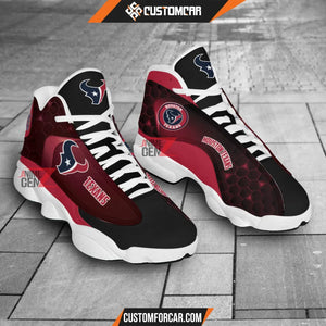 Houston Texans Air Jordan 13 Sneakers NFL Custom Sport Shoes