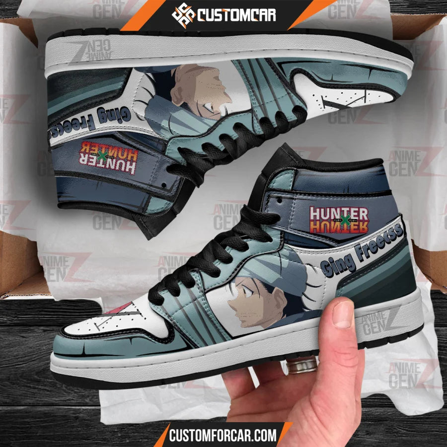 Hunter x Hunter Ging Freecss JD Sneakers Custom Anime Shoes