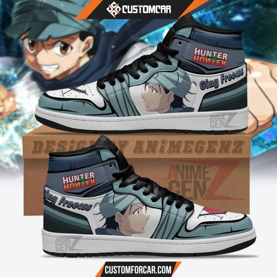 Hunter x Hunter Ging Freecss JD Sneakers Custom Anime Shoes