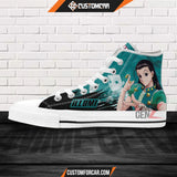 Hunter x Hunter Illumi Zoldyck High Top Shoes Custom Anime