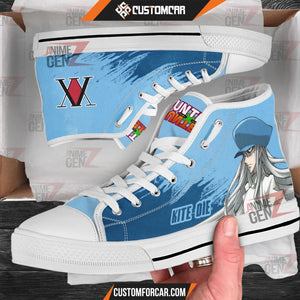 Hunter x Hunter Kite Die High Top Shoes Custom Anime Shoes