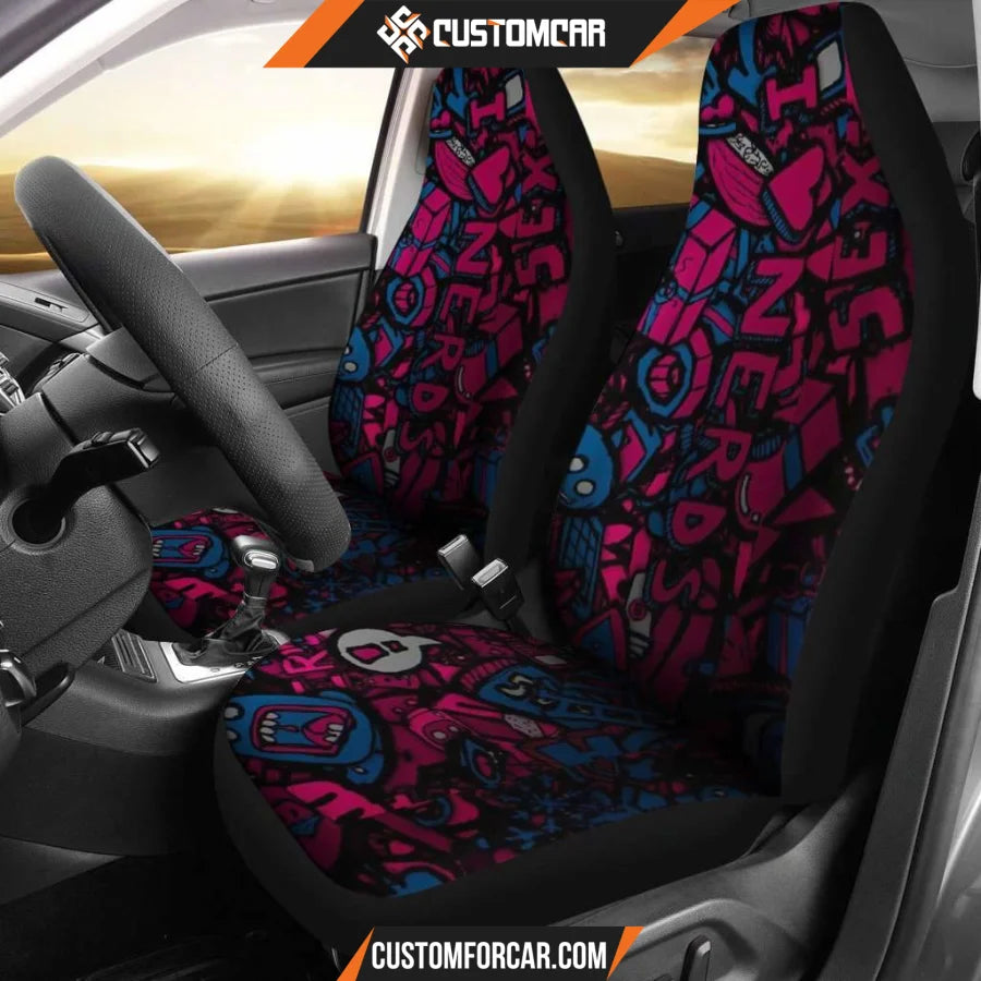 I Love Nerds Car Seat Covers Decor For Car Ideas R0313023 - 